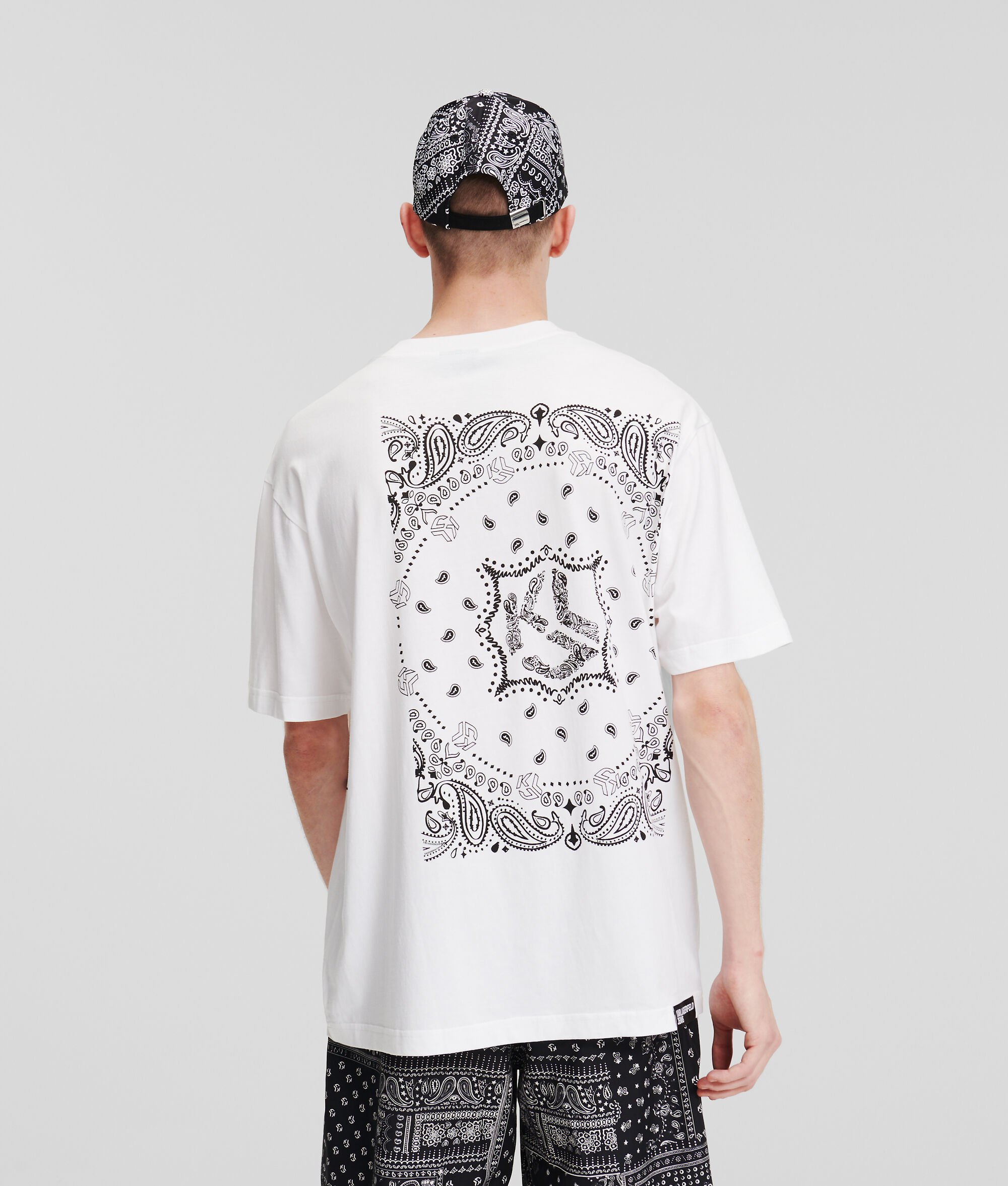 (image for) Leading KLJ BANDANA-PRINT T-SHIRT